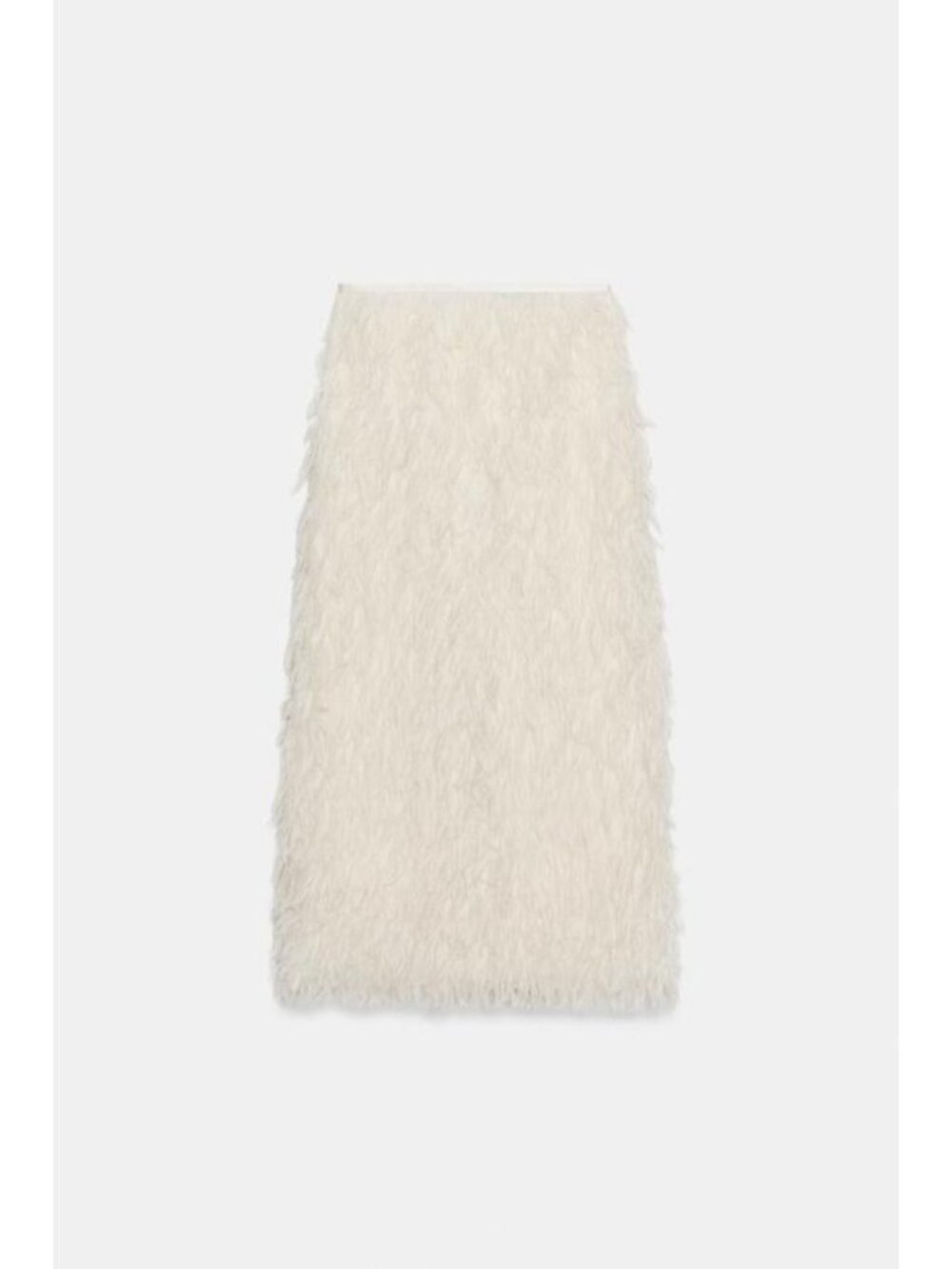 ZARA FEATHER SKIRT ZW COLLECTION LIMITED EDITION